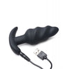 Bang! 21X Vibrating Butt Plug w/Remote Control - Black