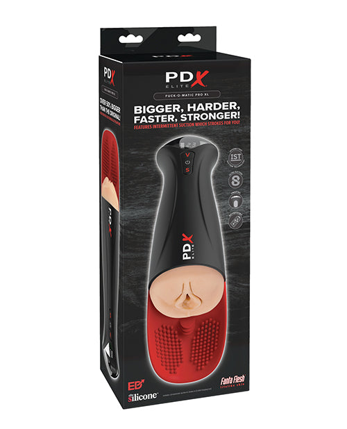 PDX Elite Fuck-O-Matic Pro XL Pussy Stroker - Light