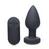 Booty Sparks Silicone Vibrating LED Plug - Small