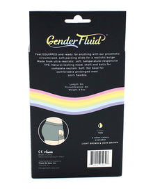  Gender Fluid 5" Equipped Soft Packer - Tan