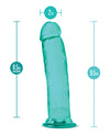Blush B Yours Plus 9" Thrill n Drill - Teal