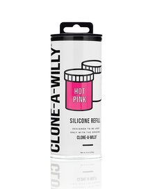  Clone-A-Willy Silicone Refill - Hot Pink