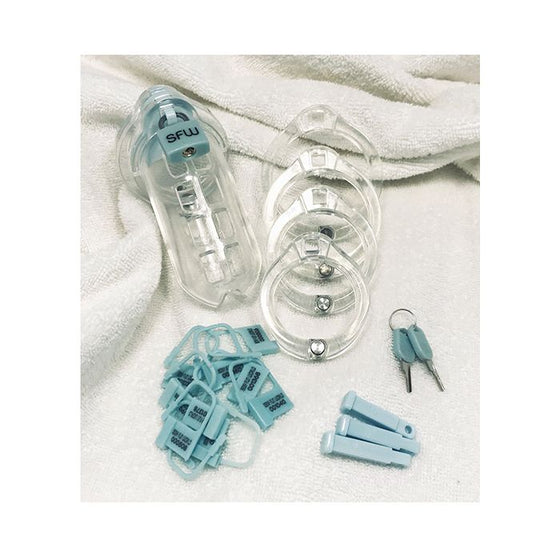 World Cage Bangkok Male Chastity Kit - Large 105 mm x 40 mm