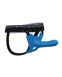  Perfect Fit Zoro 6.5" Strap On w/Case - Blue