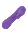 Flex Bend & Hold Double Rumbler Rabbit Massager - Purple