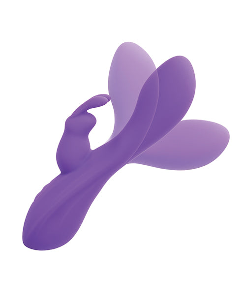 Flex Bend & Hold Double Rumbler Rabbit Massager - Purple