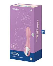  Satisfyer Air Pump Vibrator 2 - Light Red