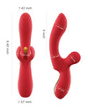 FORTEXA Kinky Finger Flapping Clit & G-Spot Vibrator with App Control