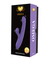 Omega Multi  Function Warming Head Rabbit Vibe - Purple