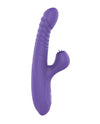 Omega Multi  Function Warming Head Rabbit Vibe - Purple