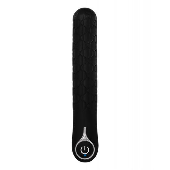 Evolved Quilted Love Rechargeable Vibrator - Black