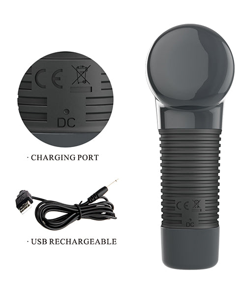 Pretty Love Super Power Fun Gun Massager - Black