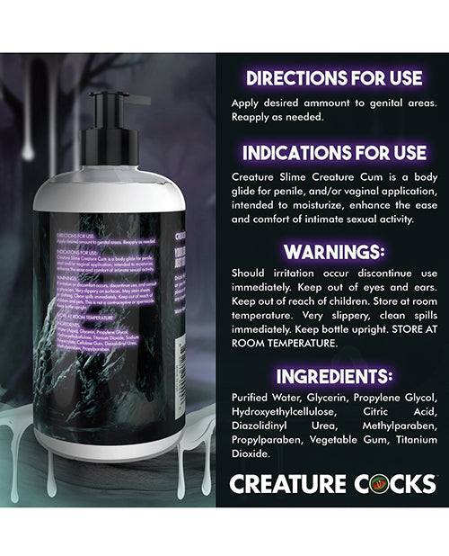 Creature Cocks - Creature Slime Creature Cum Unscented Jizz Lubricant 16 oz