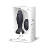 A Play Rimmer Experienced Rechargeable Silicone Anal Plug w/Remote - Black