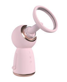  Shots Pumped Exquisite Rechargeable Vulva & Breast Pump - Pink
