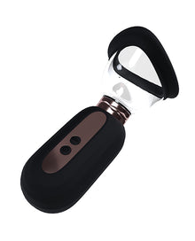  Shots Pumped  Dazzling Clitoral, Nipple & Breast Pump - Black