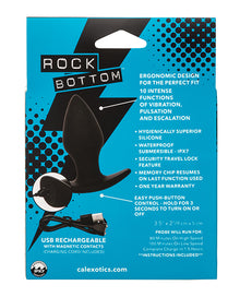  Rock Bottom Perfect Anal Probe - Black