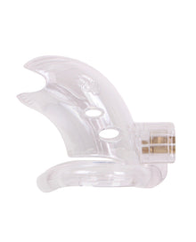  MALESATION Chastity Cage - Clear