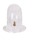 MALESATION Chastity Cage - Clear