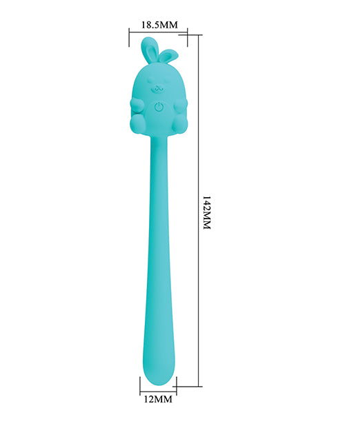Pretty Love Cute Bunny Flirting Stick - Turquoise