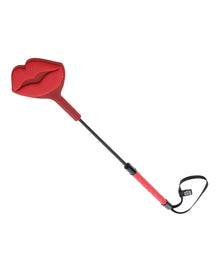  Sex & Mischief Ex's & Oh's Kiss Crop - Red/Black