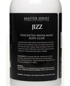 Master Series Unscented Jizz Water Based Body Glide - 16 oz
