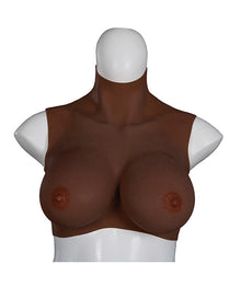  XX-DREAMTOYS Ultra Realistic E Cup Breast Form Large - Black