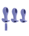 Evolved Hole Punch Anal Plug Set - Purple Set of 3