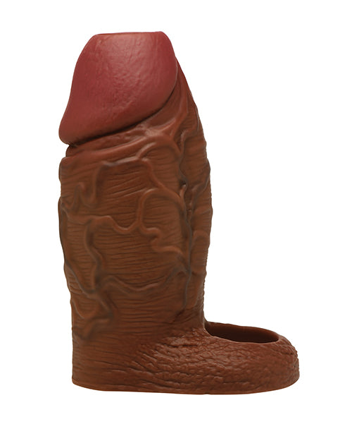 Curve Toys Jock Silicone Penis Extension Sleeve - Dark