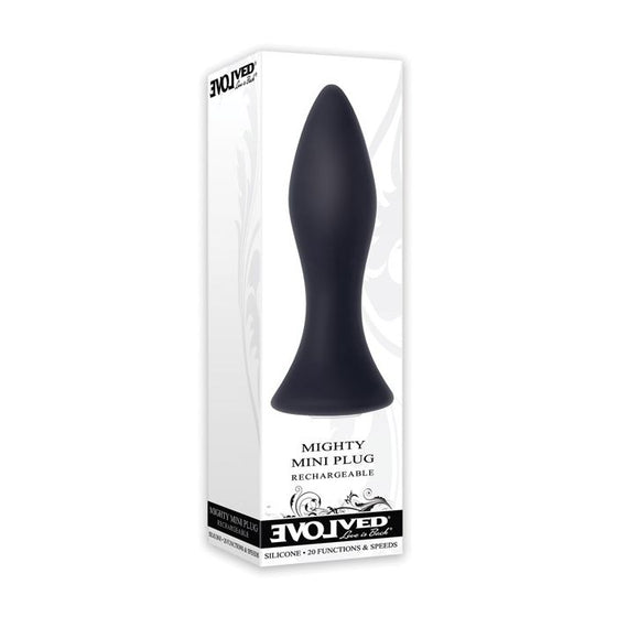 Evolved Mini Butt Plug - Black