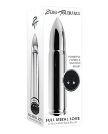  Zero Tolerance Full Metal Love Bullet - Chrome