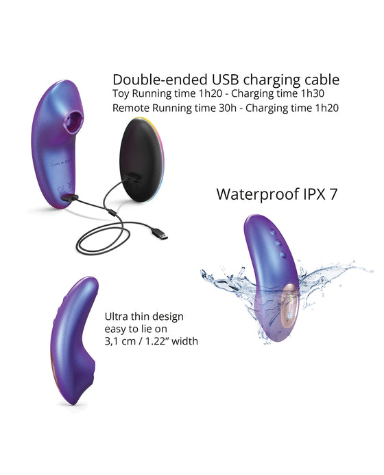 Love to Love Dreamer Mini Tongue Flicker - Iridescent Night
