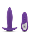 Nu Sensuelle Remote Control Rechargeable Mini Plug - Purple