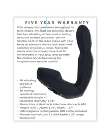  Zero Tolerance Mr. Prostate - Black