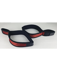  Spartacus Wrist to Thigh Cuffs - Neoprene Red