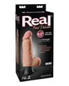 Real Feel Deluxe No. 2 6.5" Vibe Waterproof - Flesh