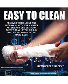  The Milker Max Thrusting & Vibrating Masturbator - Black