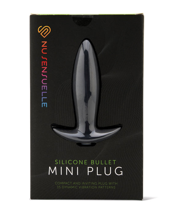 Nu Sensuelle Mini Butt Plug - Black