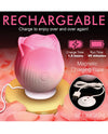 Bloomgasm Pulsing Petals Throbbing Rose Stimulator - Pink