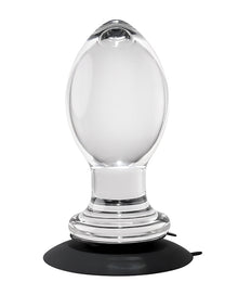  Gender X Crystal Ball Plug w/Suction Cup - Clear