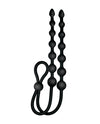 Ass-sation Dual-Ended Anal Beads - Black