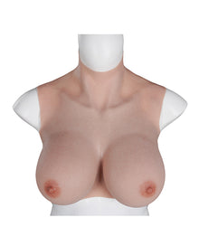  XX-DREAMSTOYS Ultra Realistic E Cup Breast Form Large - Ivory