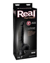 Real Feel Deluxe No. 7 9" Vibe Waterproof - Black