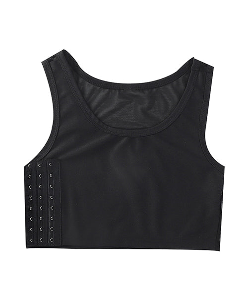Gender Fluid Chest Compression Binder - L Black
