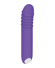  Evolved The G-Rave Light Up Vibrator - Purple