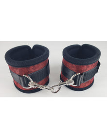  Spartacus Wrist Restraints - Neoprene Red