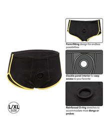  Boundless Boxer Brief - Black/Yellow L/XL