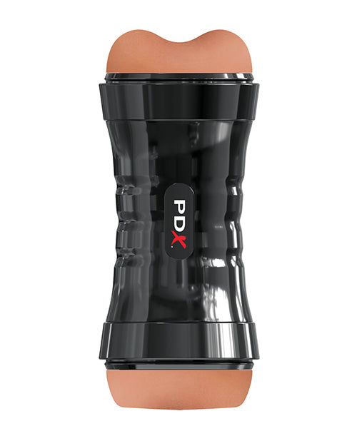 PDX Extreme Super Flip A-Pussy Over Stroker - Brown