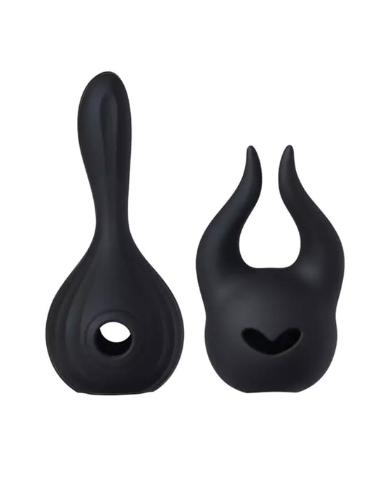 Horns Pomi Wand Attachments Bundle - Black