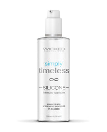  Wicked Sensual Care Simply Timeless Silicone Lubricant - 4 oz